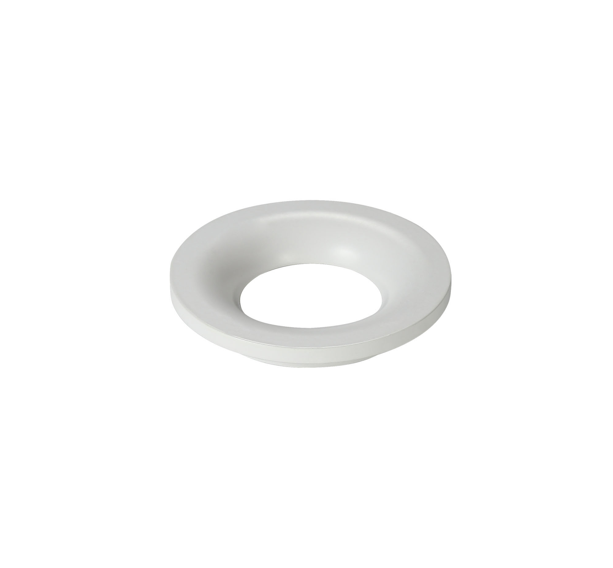 DX200394  Beck 11 FR Deep Recessed Curved Trim, Matt White